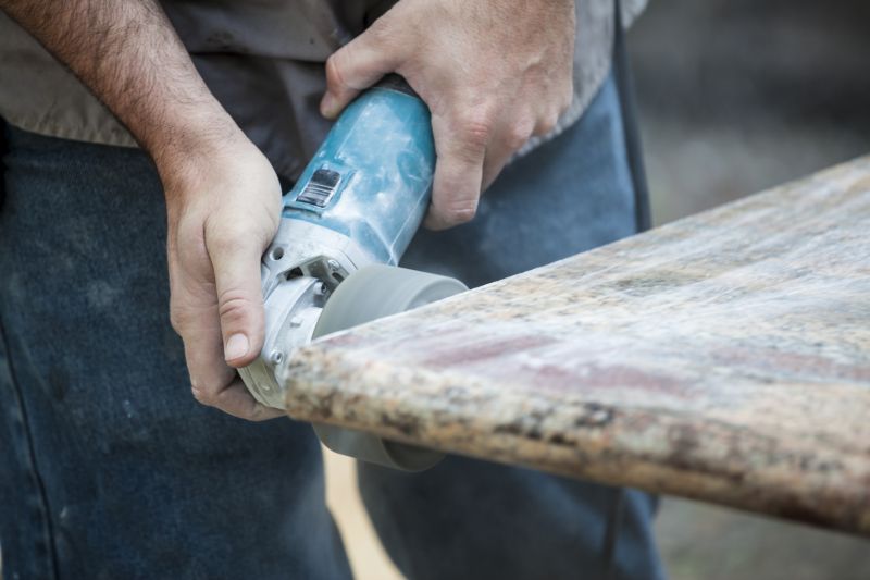 Close-up of Granite Edge Profile